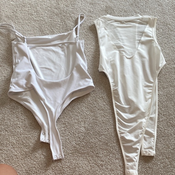 2/15$ white bodysuits dynamite and SHEIN - Picture 2 of 2